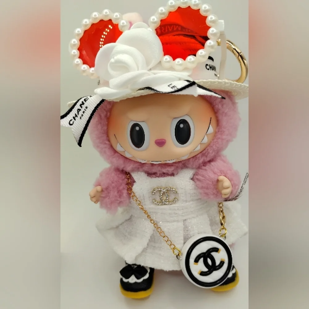 Lychee Berry PopMart Exciting Macaron  With Full Chanel Inspired Outfit - Picture 3 of 10